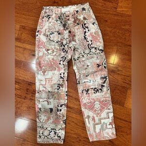 Anthropologie Wanderer Patchwork Pants 27